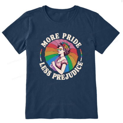 Pagewings More Pride Less Prejudice Unisex Classic T-shirt