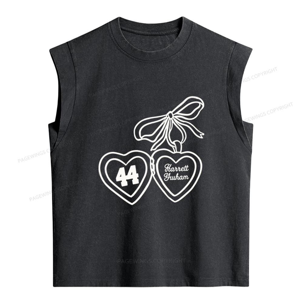 Pagewings Hockey Romance Women's Washed Tank Top