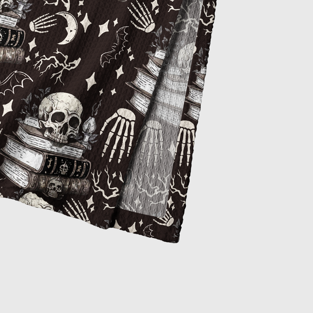 Pagewings Skeleton Book Crochet Maxi Dress