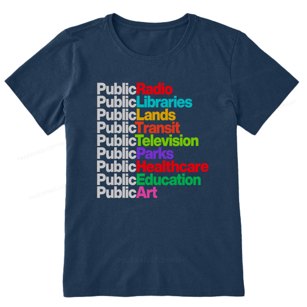 Pagewings Personalized Public Libraries Unisex Classic T-shirt