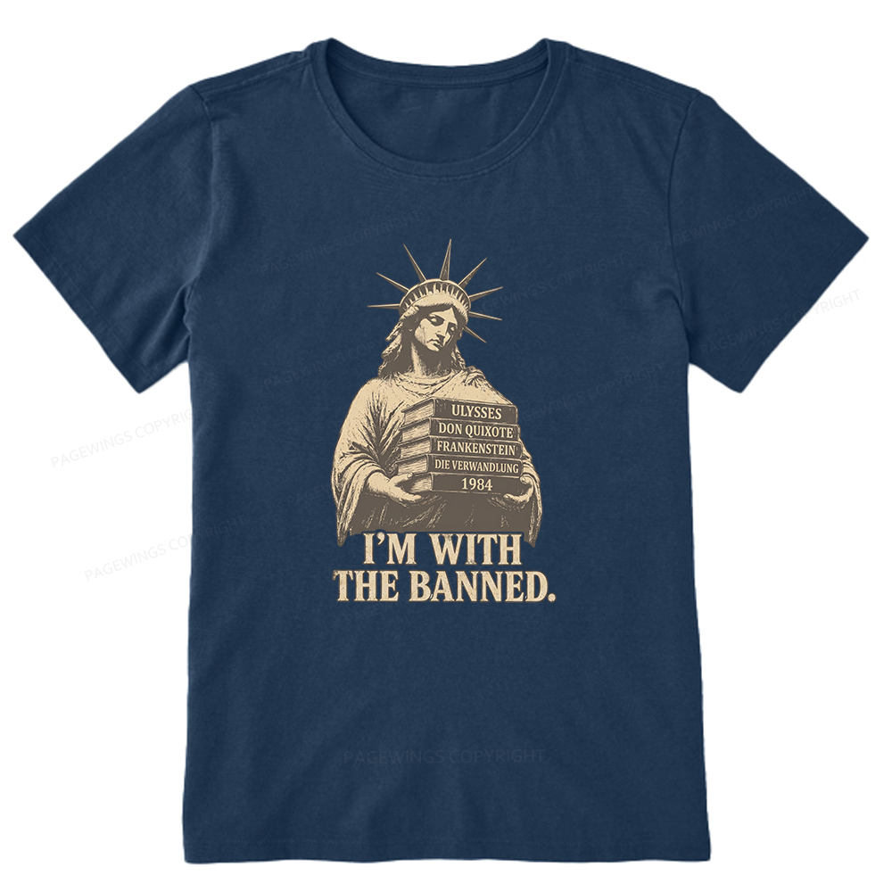 Pagewings I'm With The Banned Unisex Classic T-shirt