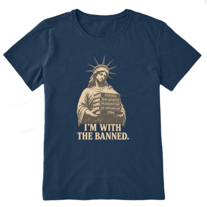 Pagewings I'm With The Banned Unisex Classic T-shirt