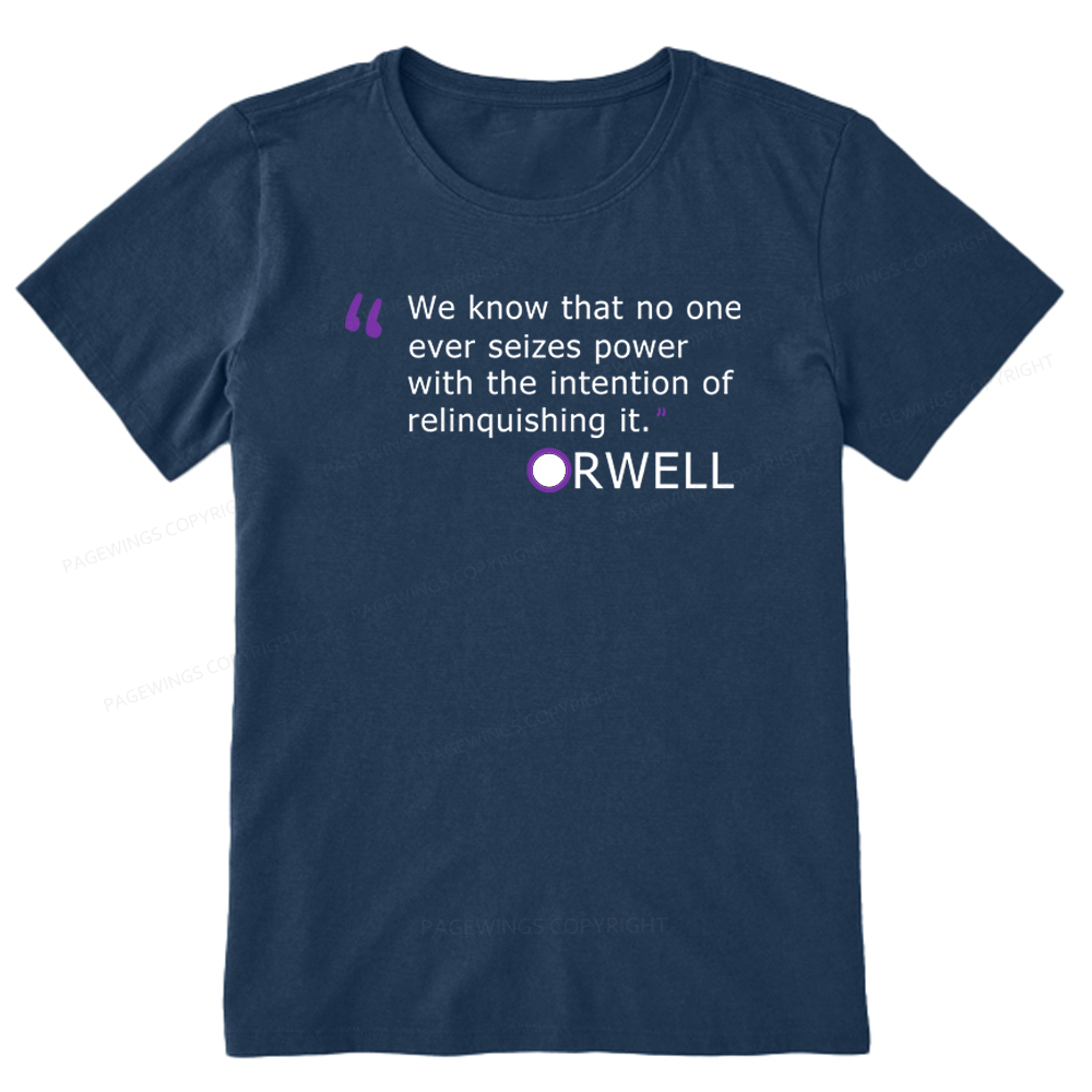 Pagewings Dystopia Quote Unisex Classic T-shirt