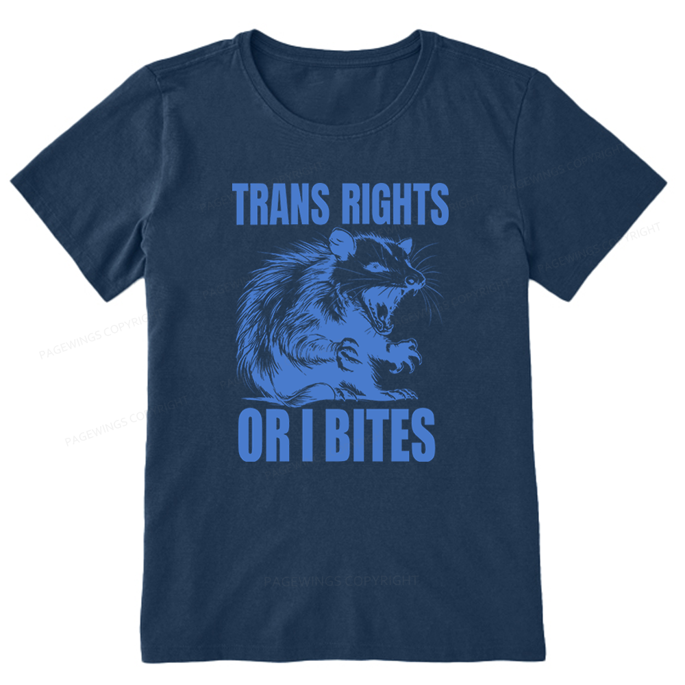Pagewings Trans Rights Unisex Classic T-shirt