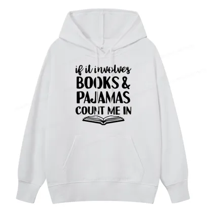 Pagewings Books And Pajamas Unisex Classic Hoodie