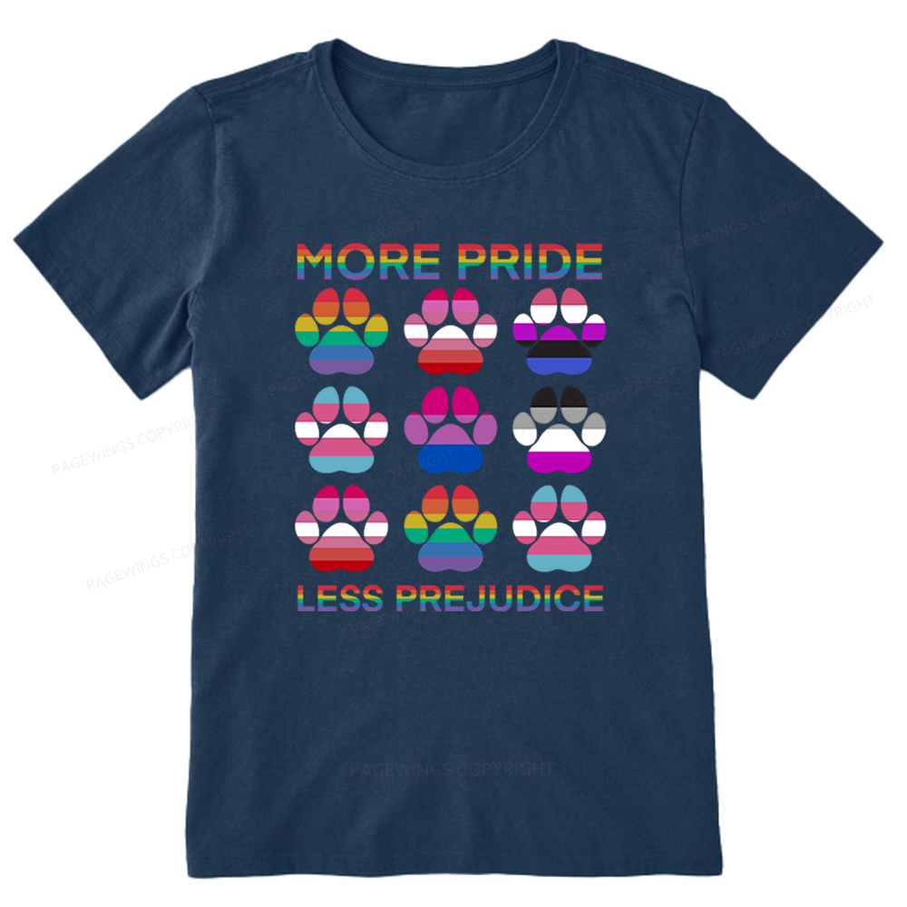 Pagewings More Pride Less Prejudice Unisex Classic T-shirt