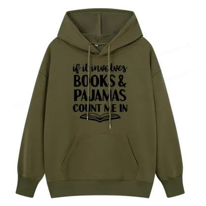 Pagewings Books And Pajamas Unisex Classic Hoodie