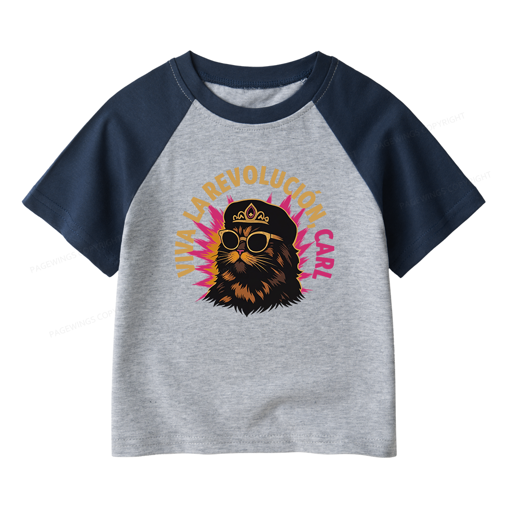 Pagewings Sci-Fi Novel Lover Kids Raglan T-shirt 