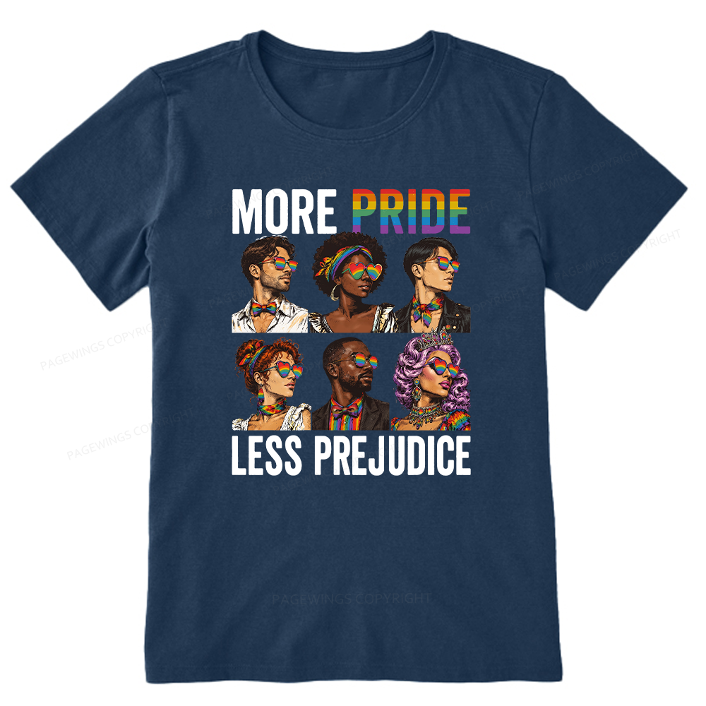 Pagewings More Pride Less Prejudice Unisex Classic T-shirt