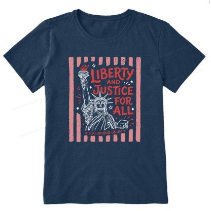 Pagewings Liberty And Justice For All Unisex Classic T-shirt