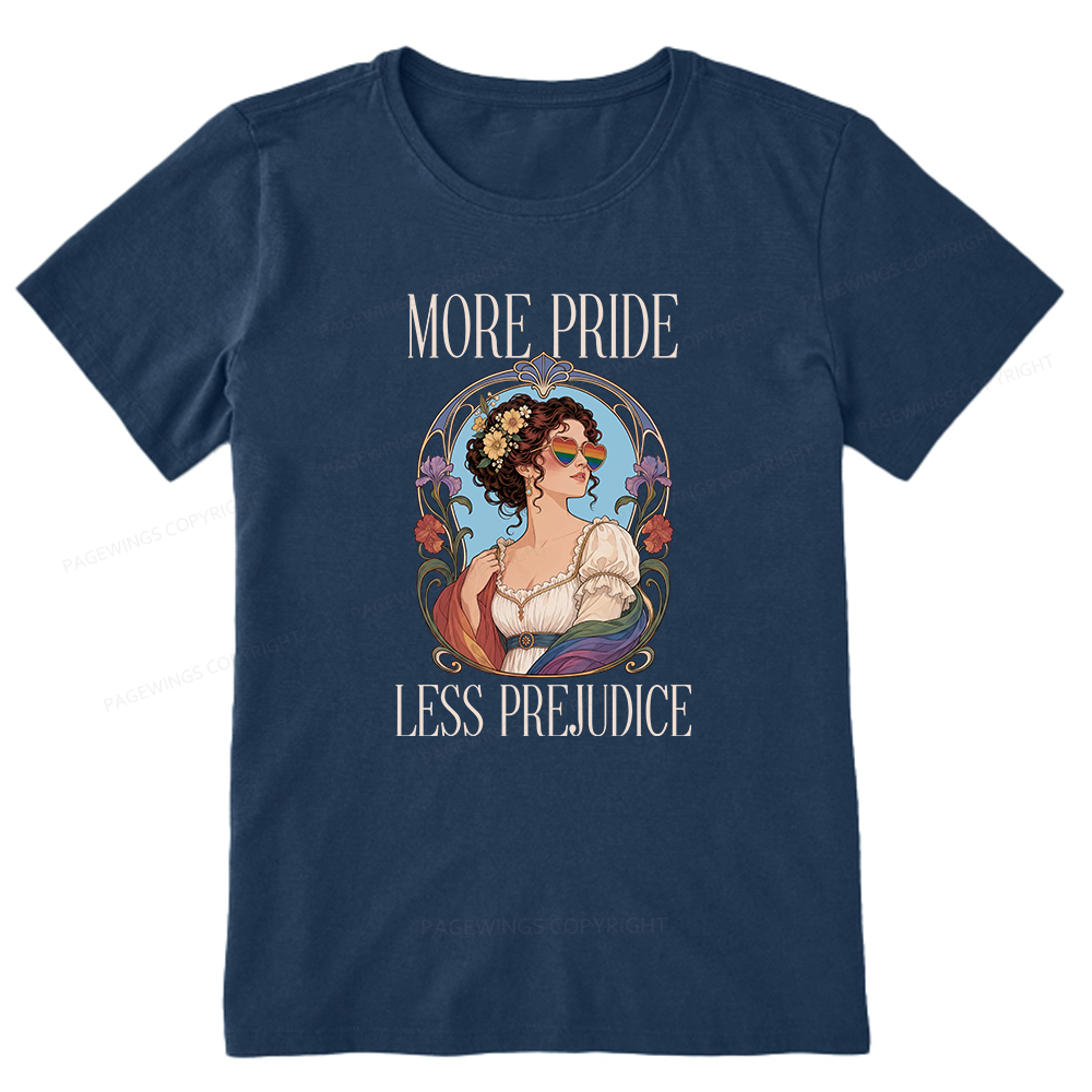 Pagewings More Pride Less Prejudice Unisex Classic T-shirt