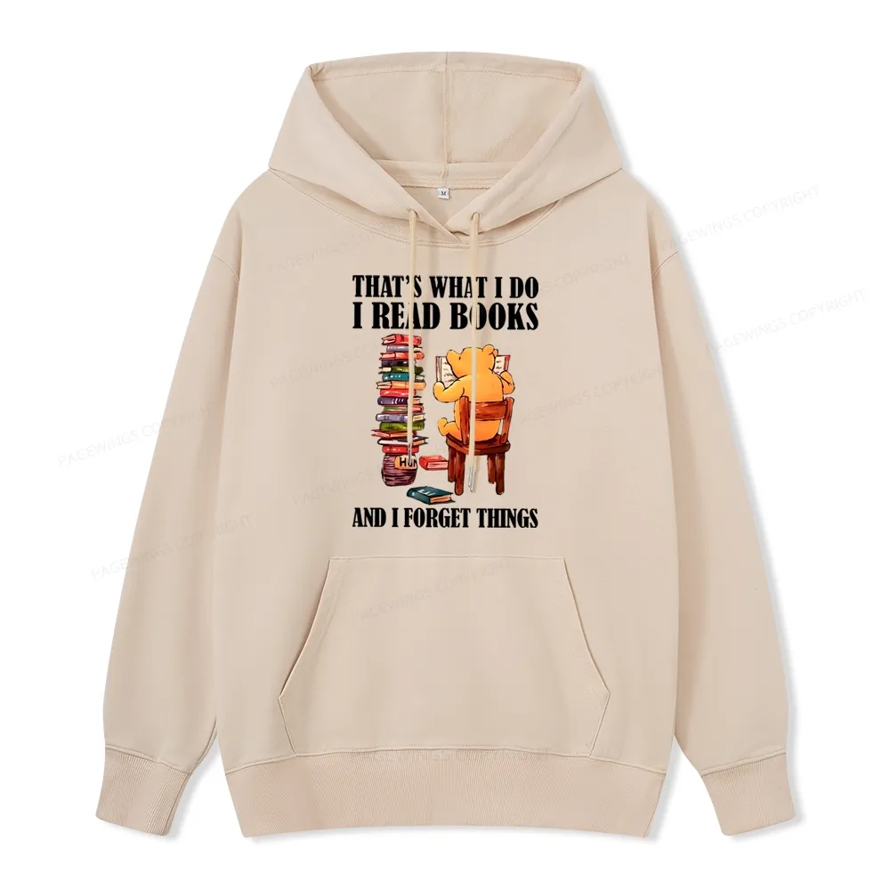 Pagewings That's What I Do I Read Books Unisex Classic Hoodie