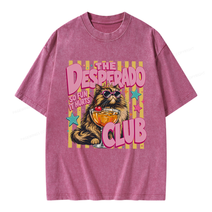 Pagewings Desperado Club Unisex Washed T-shirt