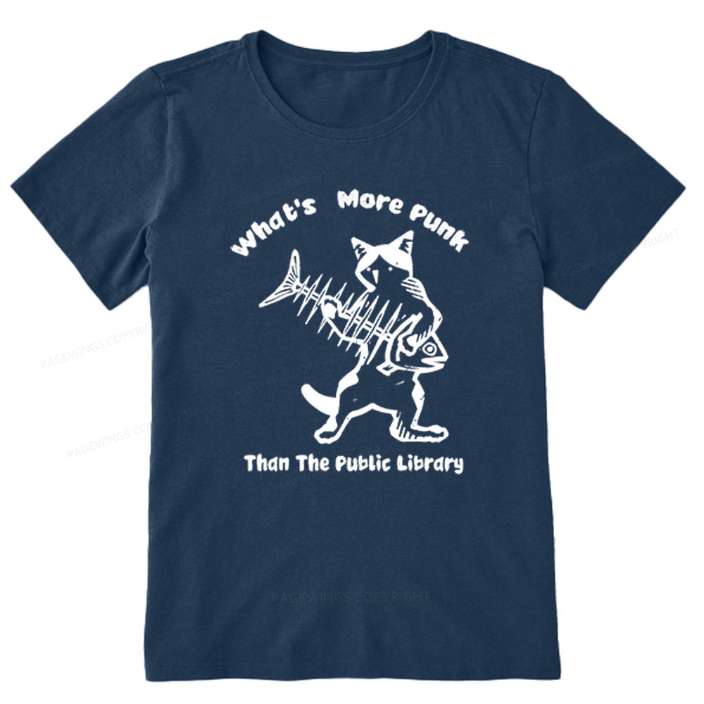 Pagewings What's More Punk Than The Public Library Unisex Classic T-shirt