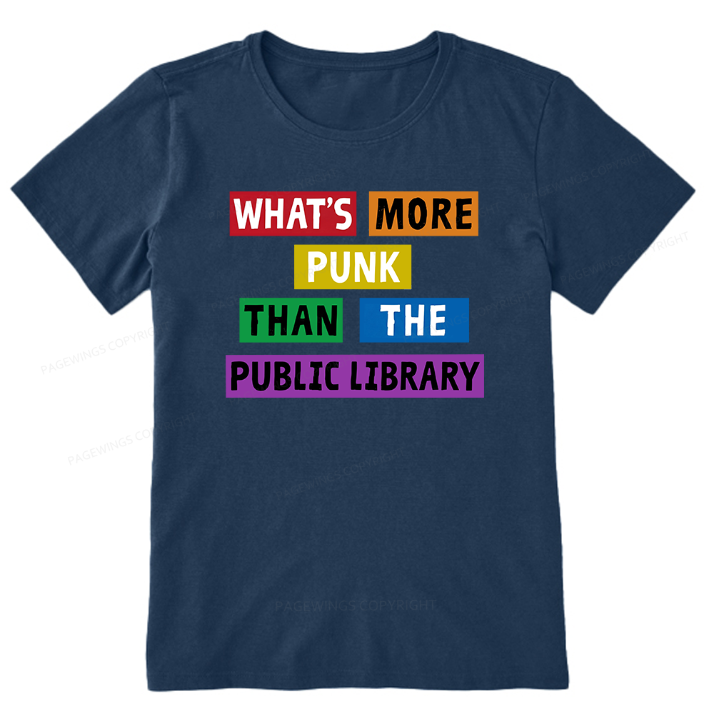 Pagewings What's More Punk Than The Public Library Unisex Classic T-shirt