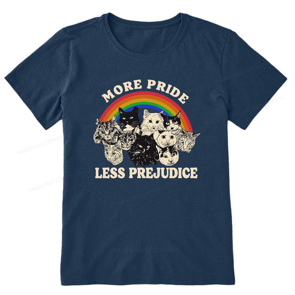 Pagewings More Pride Less Prejudice Unisex Classic T-shirt