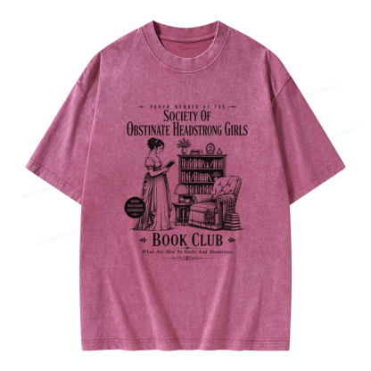 Pagewings What Are Men To Rocks And Mountains Unisex Washed T-shirt