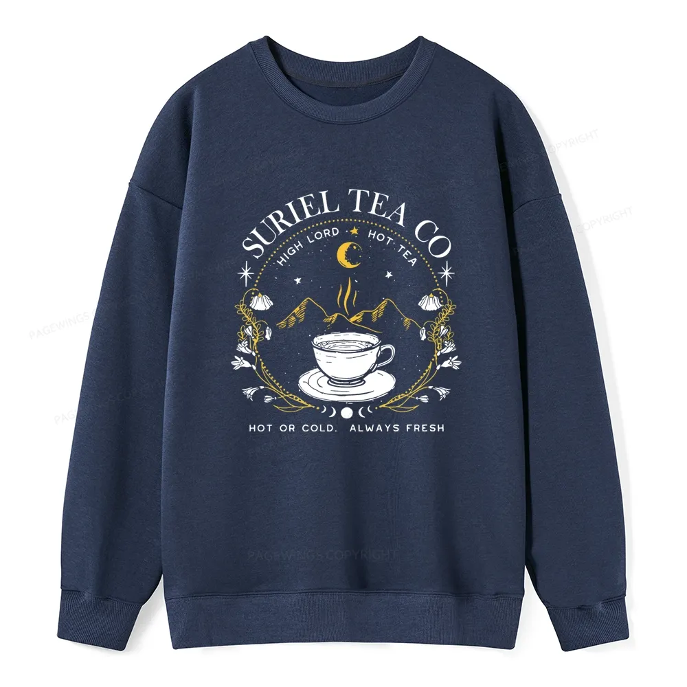 Pagewings Suriel Tea Co Unisex Classic SweatshirtPagewings Suriel Tea Co Unisex Classic Sweatshirt
