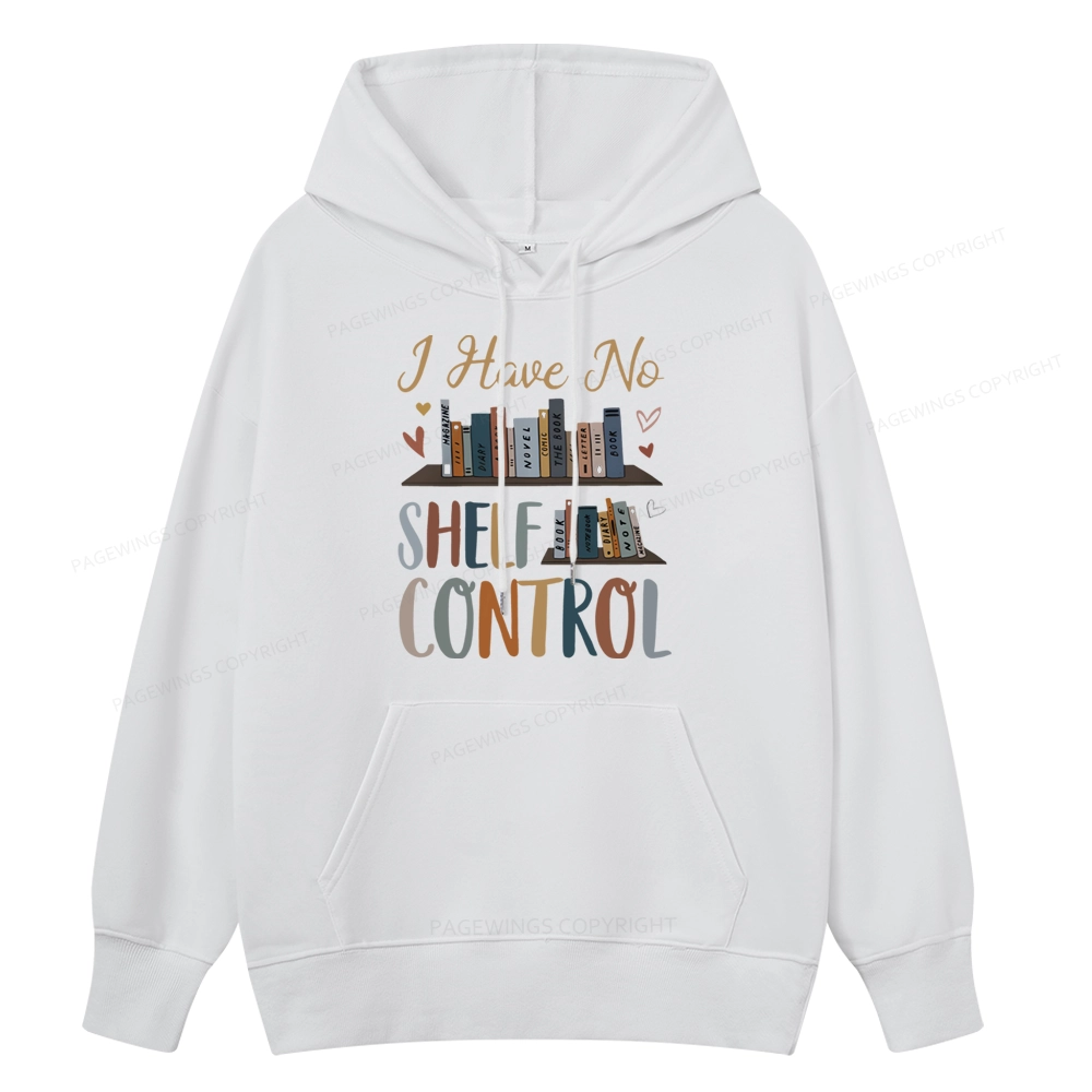 Pagewings I Have No Shelf Control Unisex Classic Hoodie