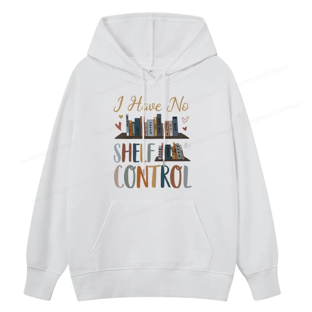 Pagewings I Have No Shelf Control Unisex Classic Hoodie