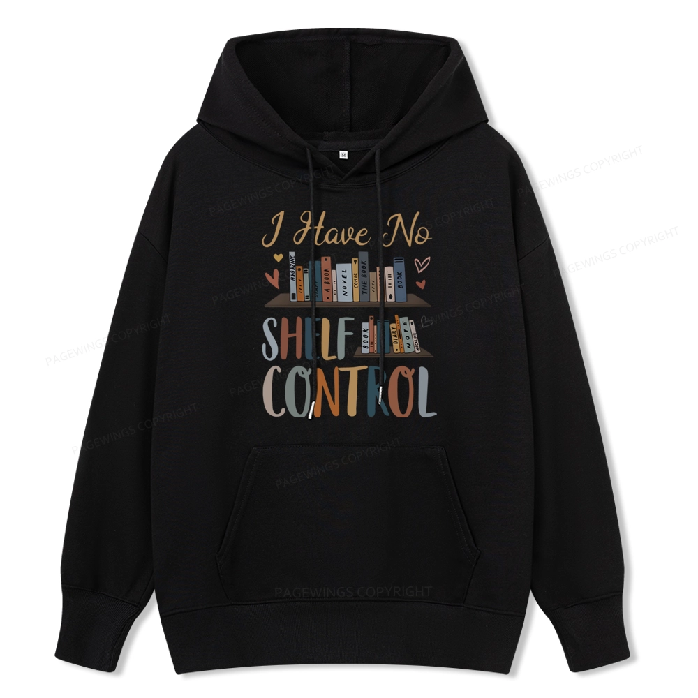 Pagewings I Have No Shelf Control Unisex Classic Hoodie