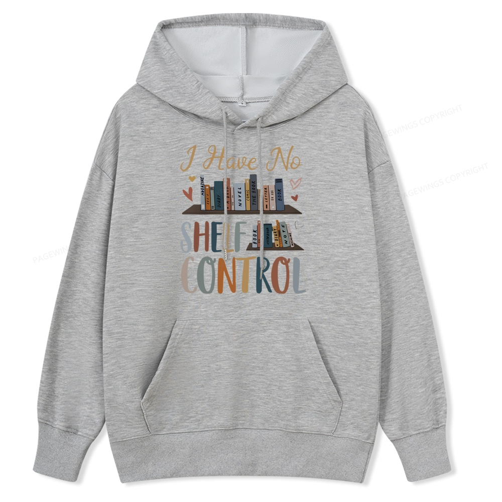 Pagewings I Have No Shelf Control Unisex Classic Hoodie