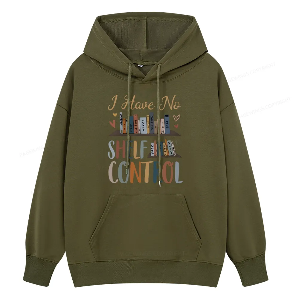 Pagewings I Have No Shelf Control Unisex Classic Hoodie