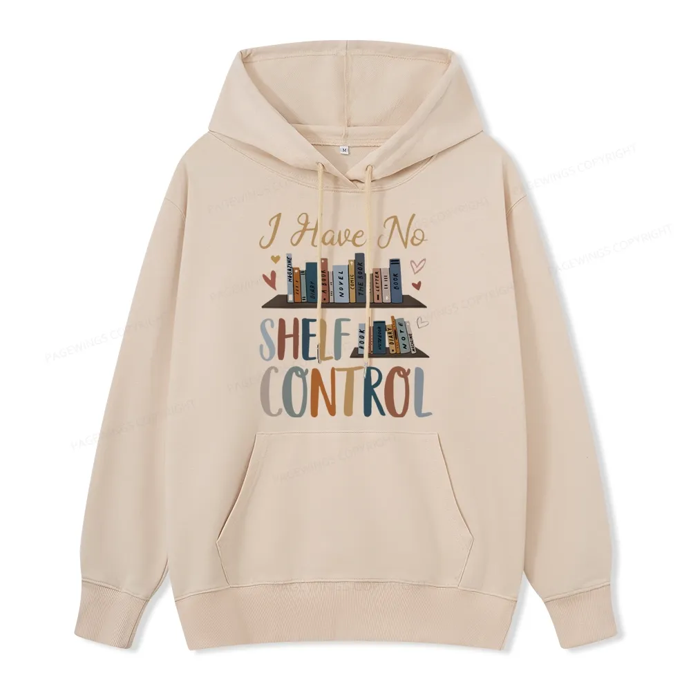 Pagewings I Have No Shelf Control Unisex Classic Hoodie