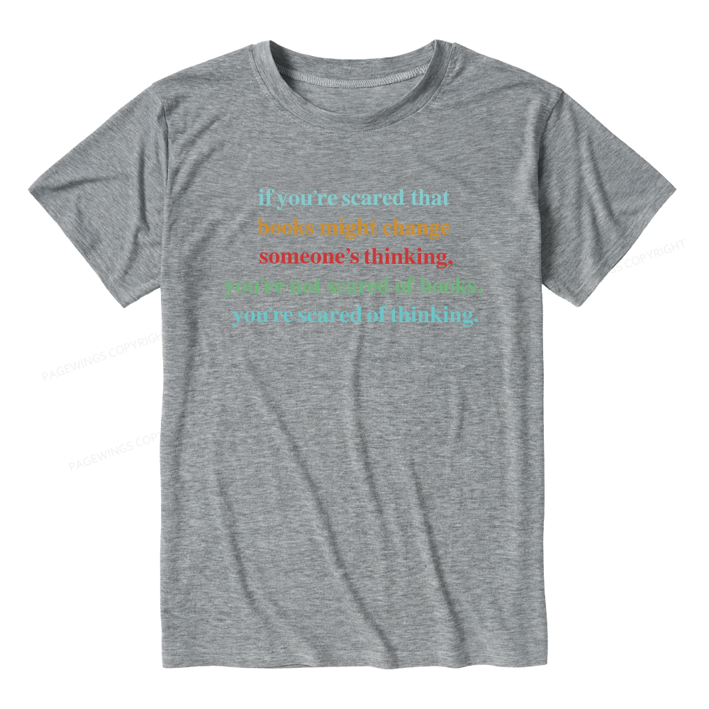 Pagewings Soft I'm With the Banned Unisex Heather T-Shirt