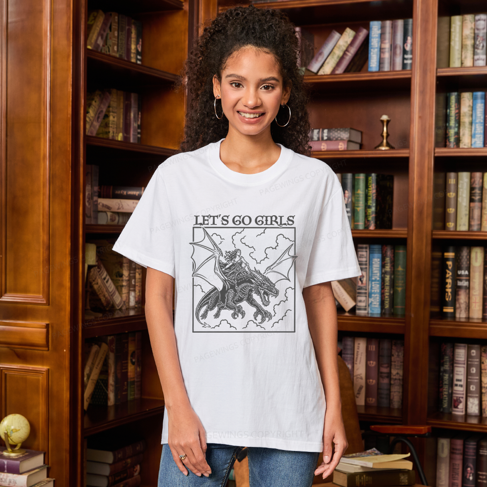 Pagewing Let's Go Girls16145 Bookish Unisex Classic T-shirt