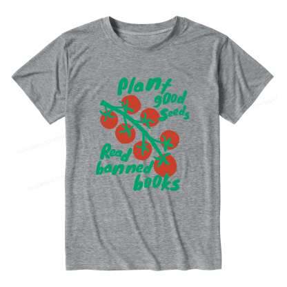 Pagewings Soft Banned Books Literary 12636 Bookish Unisex Heather T-Shirt
