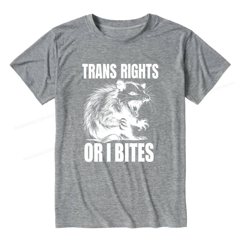 Pagewings Soft Inclusive Trans Rights 15860 Bookish Unisex Heather T-Shirt