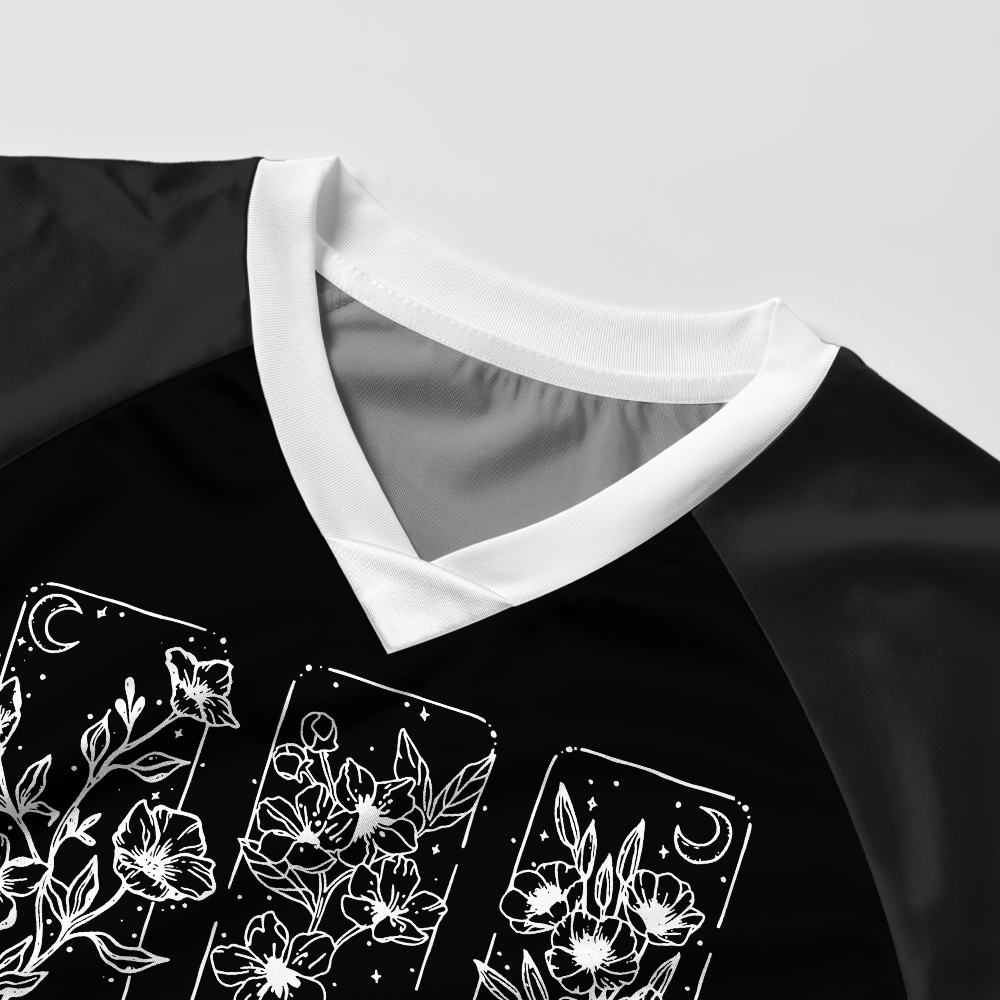 Pagewings Fantasy Novel Lovers Women's Cropped Jersey