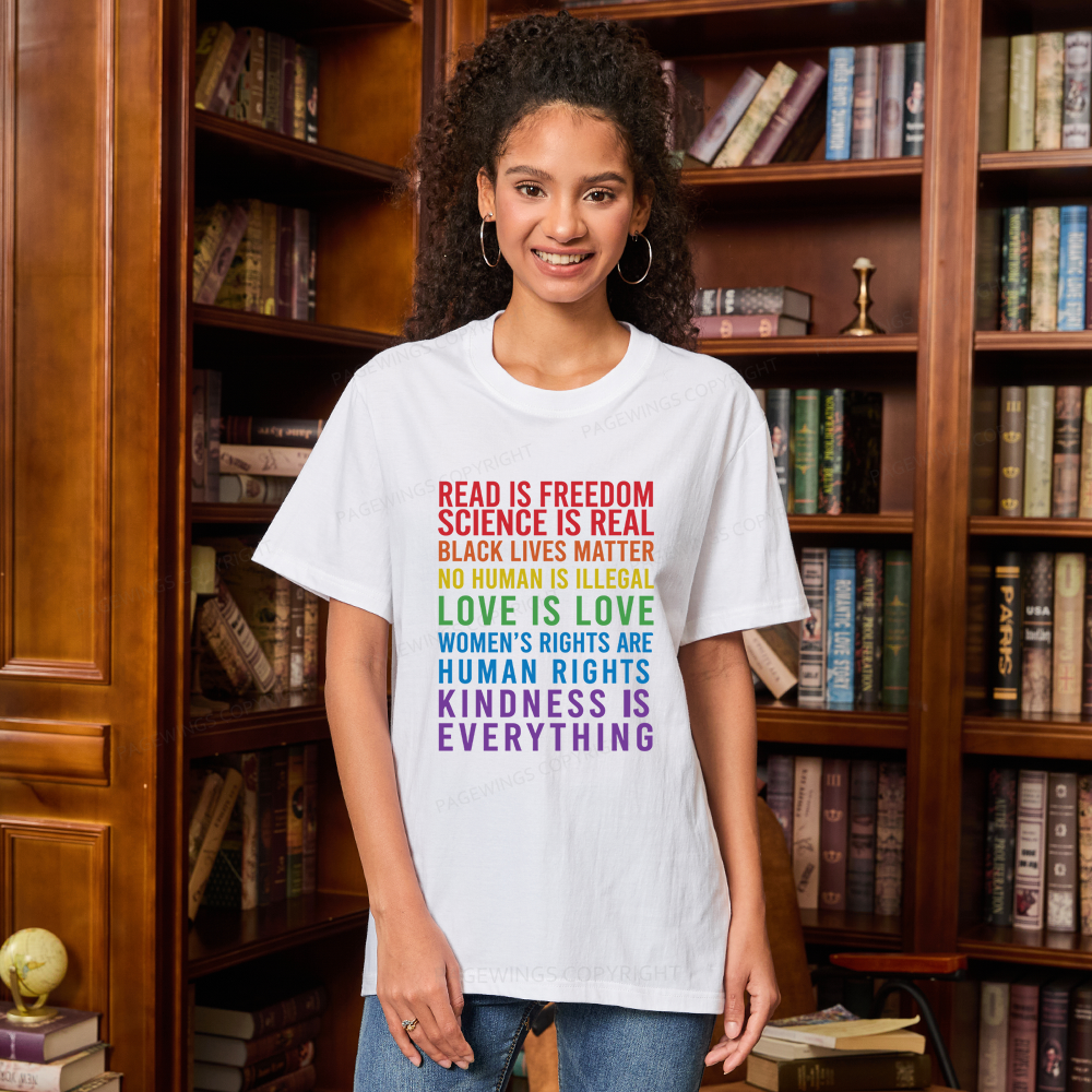 Pagewings Read Is Freedom15951 Bookish Unisex Classic T-shirt