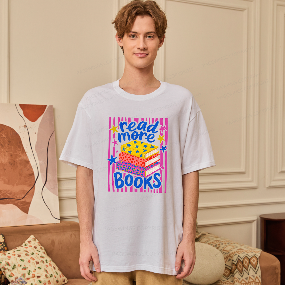 Pagewings Read More Books16004 Bookish Unisex Classic T-shirt