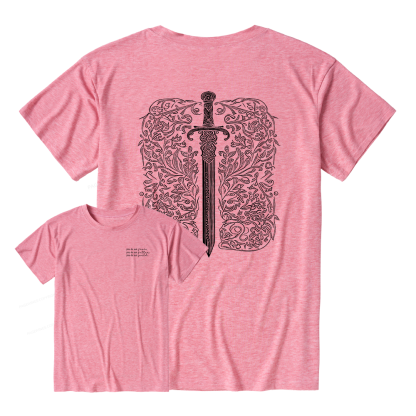 Pagewings Soft Reading Fantasy 11563 Bookish Unisex Heather T-Shirt