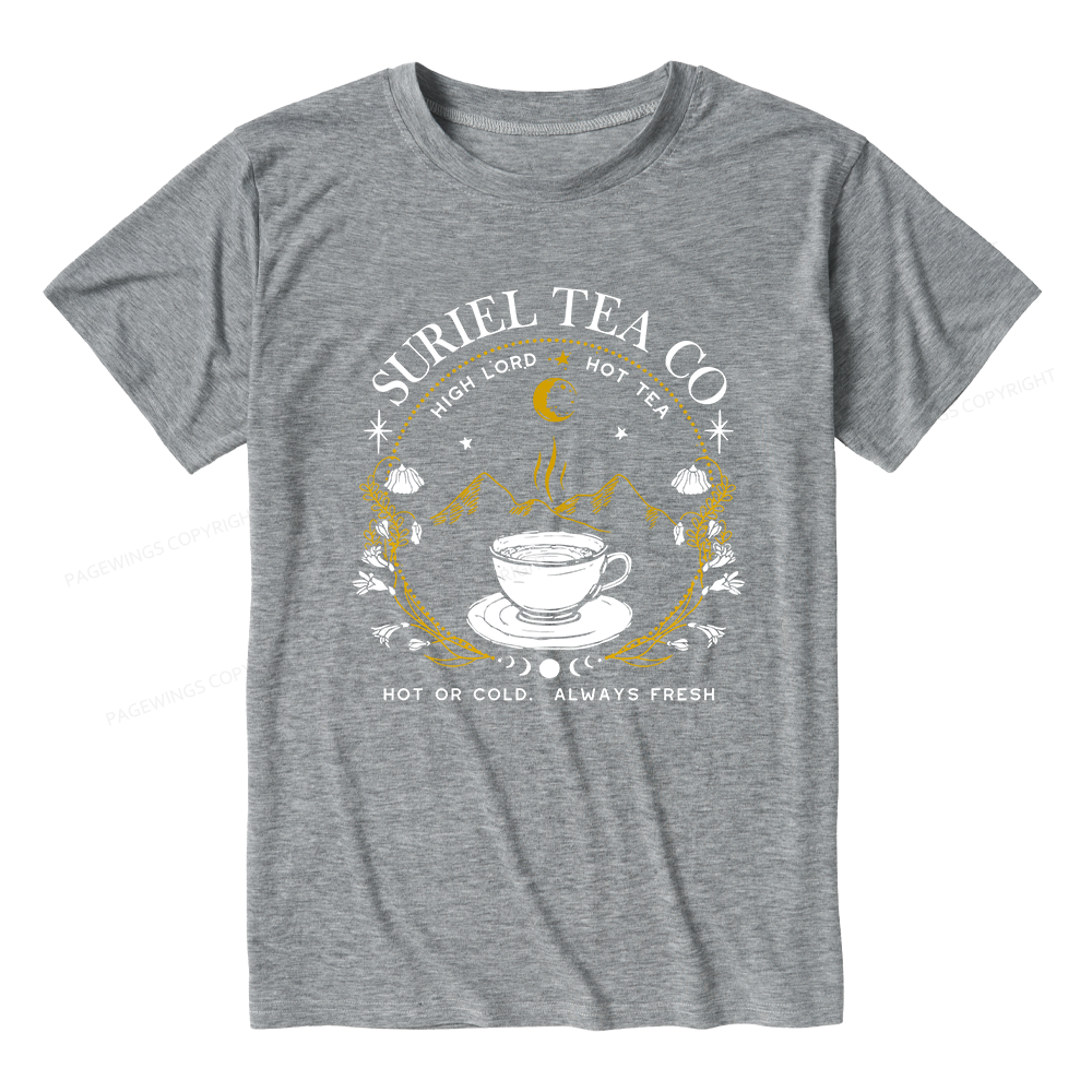 Pagewings Soft Fantasy Novel Lovers 10013 Bookish Unisex Heather T-Shirt