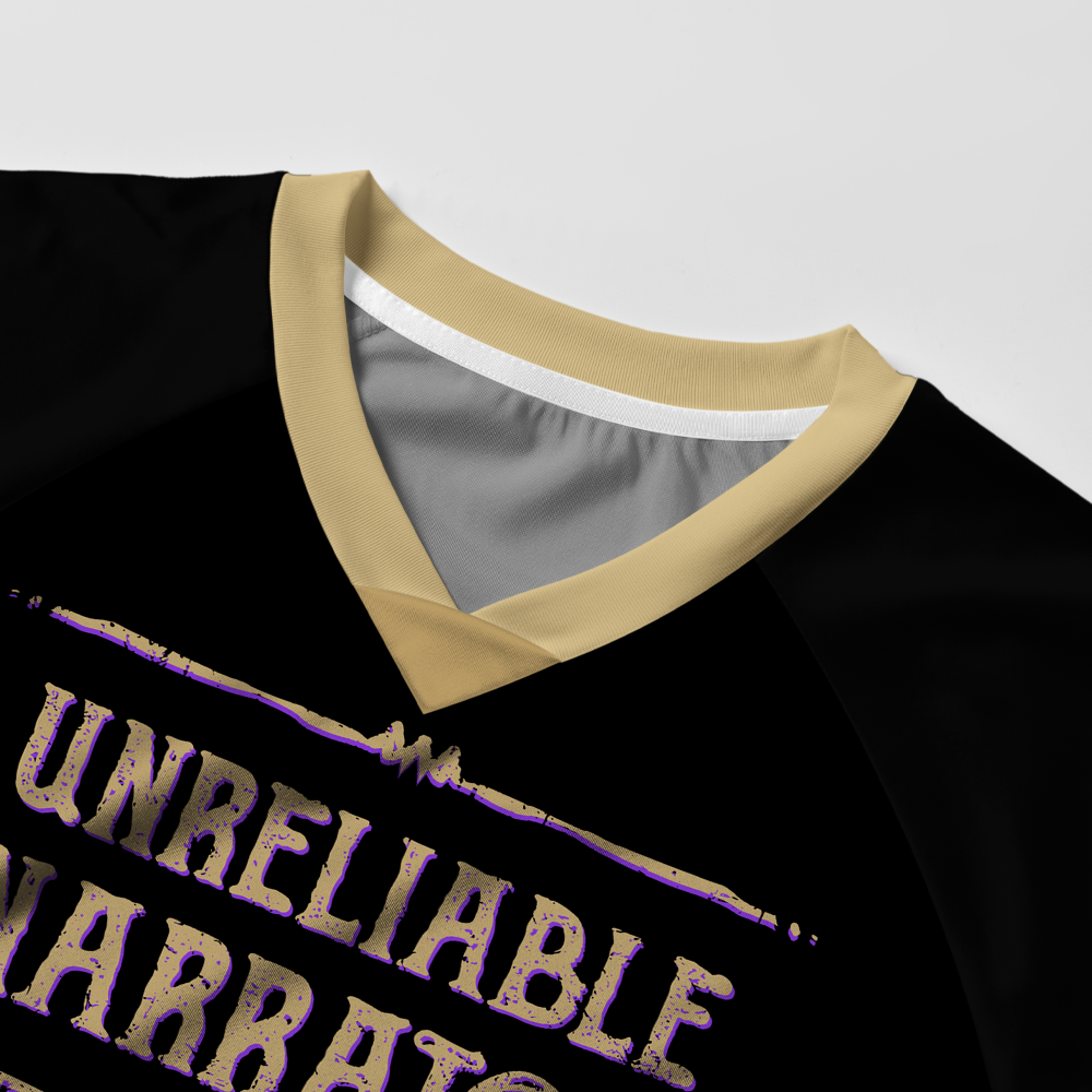 Pagewings Unreliable Narrator Women's Cropped Jersey