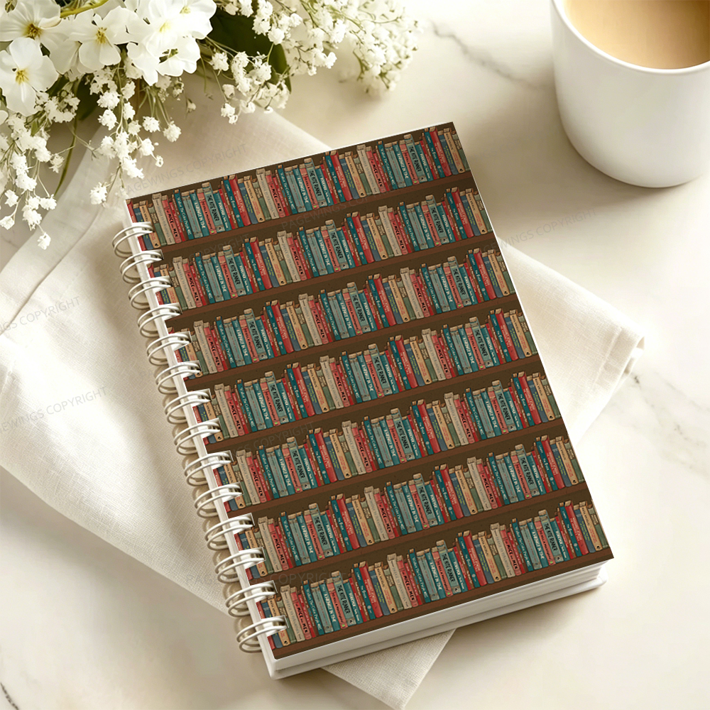 Pagewings Read Banned Books Spiral Notebook