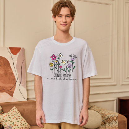 Pagewings Personalized Reading Teacher15920 Bookish Unisex Classic T-shirt