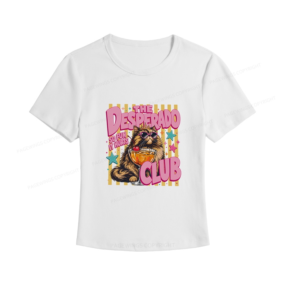 Pagewings Desperado Club Women's Baby Tee