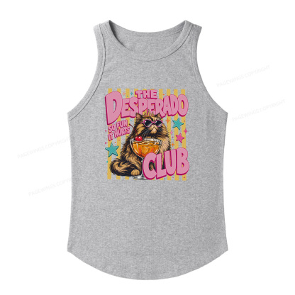 Pagewings Slim Fit Desperado Club Women's Fitted Tank Top 