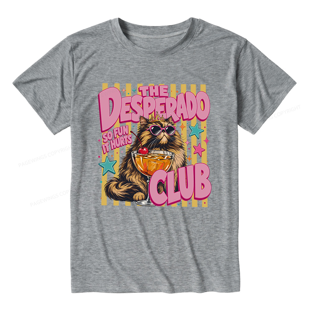 Pagewings Soft Desperado Club Bookish Unisex Heather T-Shirt