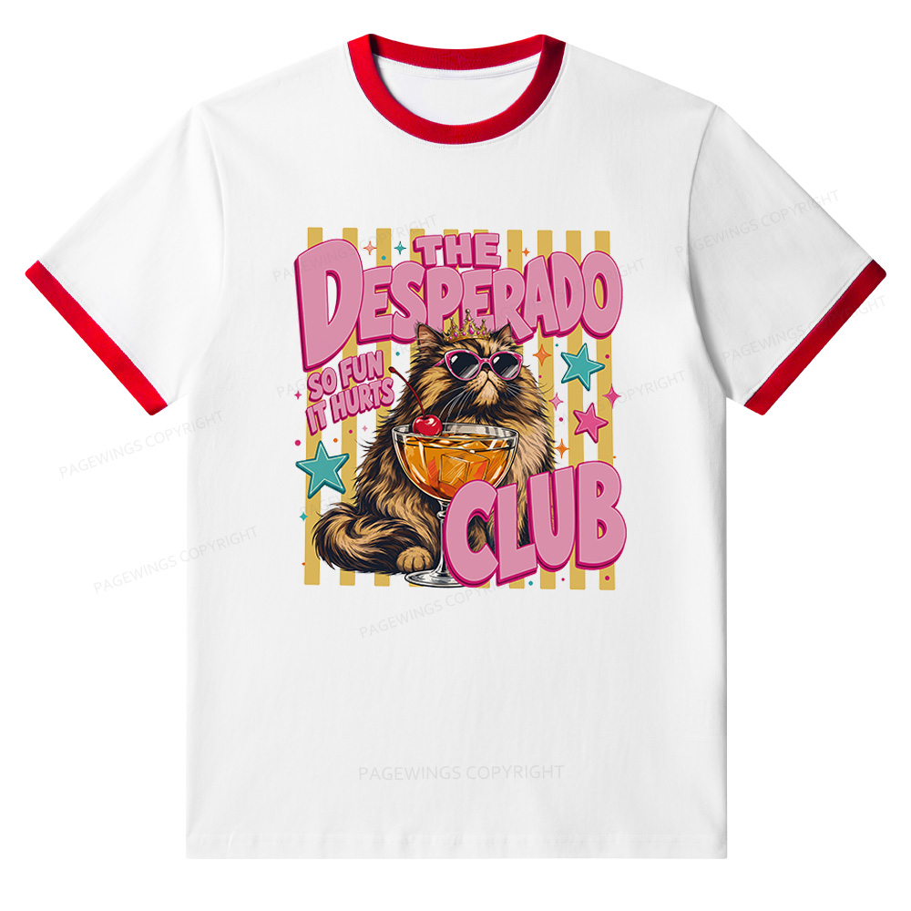 Pagewings Desperado Club Unisex Ringer T-Shirt 