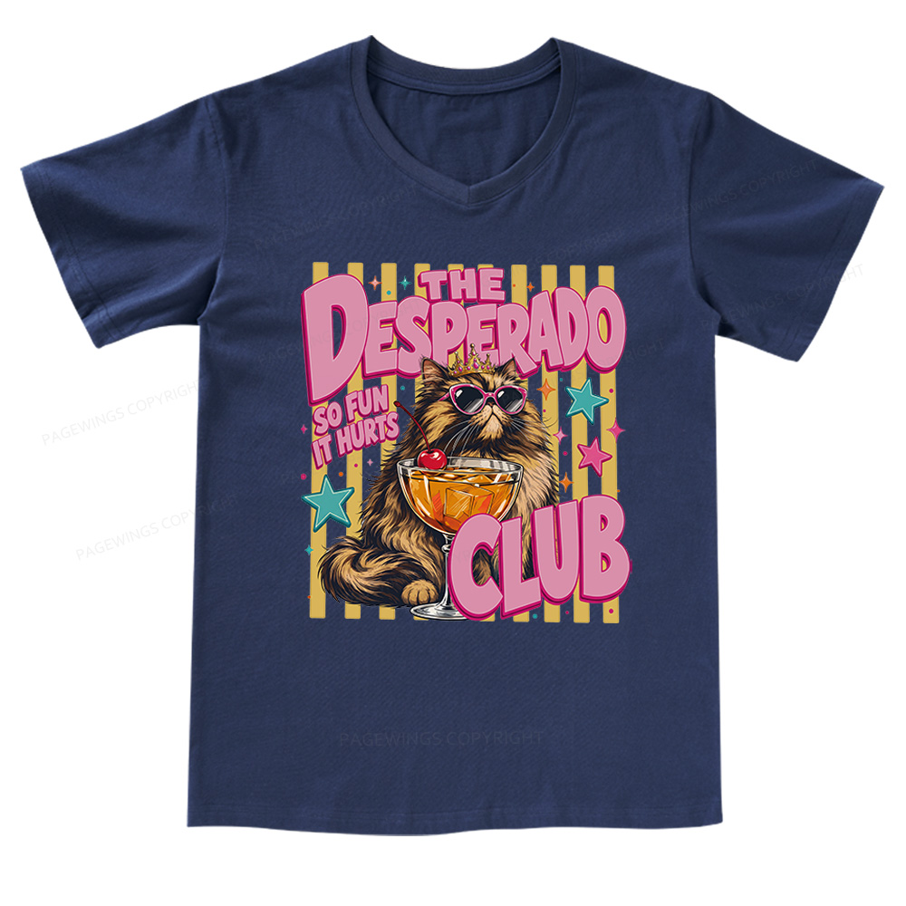 Pagewings Desperado Club V-neck T-shirt