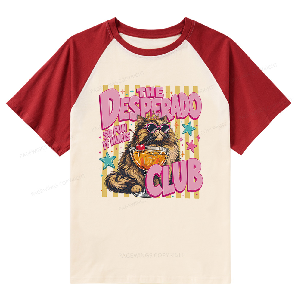 Pagewings Desperado Club Bookish Raglan T-shirt