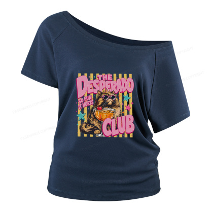 Pagewings Desperado Club Women Off Shoulder T-shirts