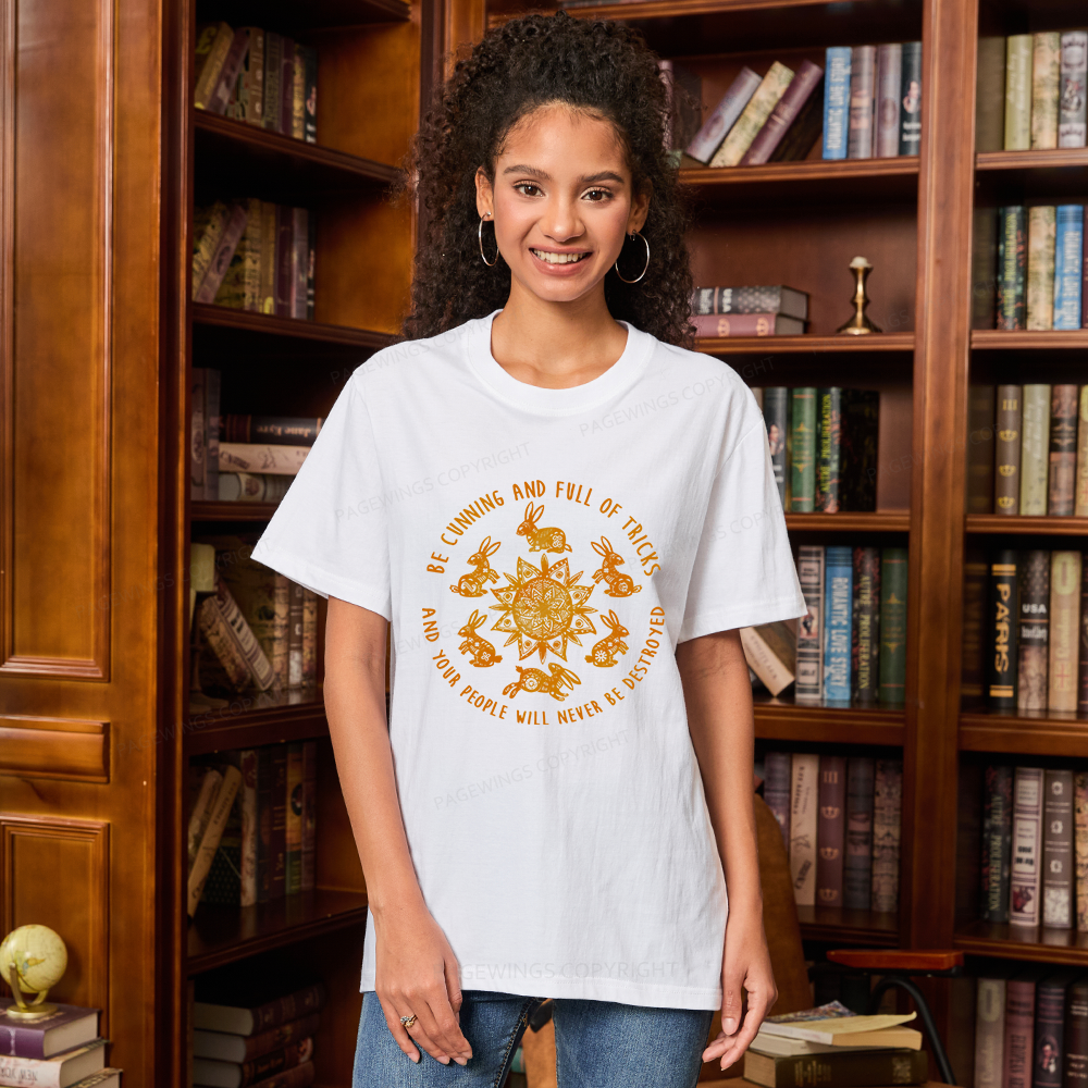 Pagewings Be Cunning And Full Of Tricks15243 Bookish Unisex Classic T-shirt