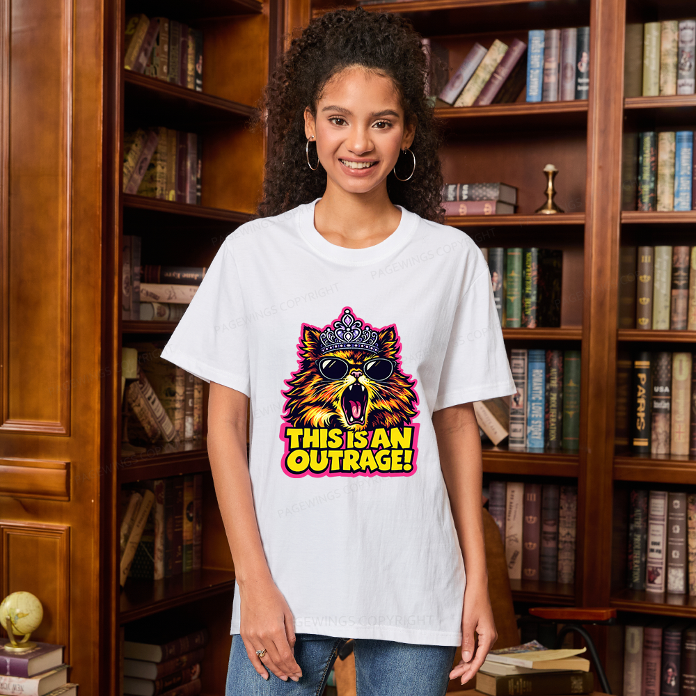 Pagewings This Is An Outrage15294 Bookish Unisex Classic T-shirt