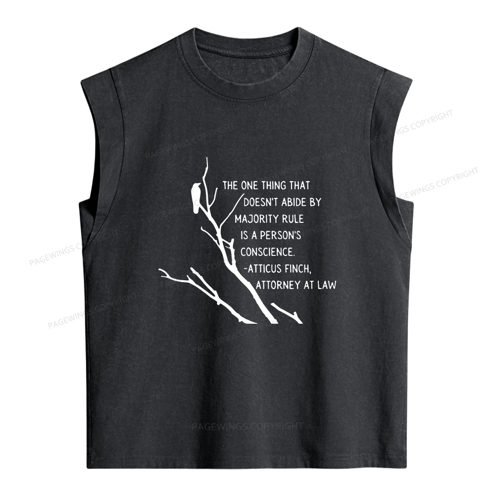 Pagewings Literature 10194 Bookish Women's Washed Tank Top